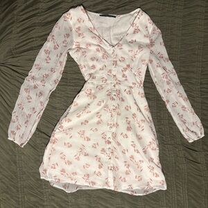 Abercrombie & Fitch White Button-Up Dress Size XS